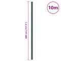 vidaXL Membrána proti burine zelená 4x10 m PP