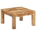 vidaXL Konferenčný stolík z mangovníkového dreva 60x60x35 cm