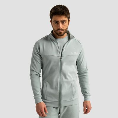 Mikina so zipsom Limitless Eucalypt - GymBeam, veľkosť XXXL, veľkosť oblečenia XXXL