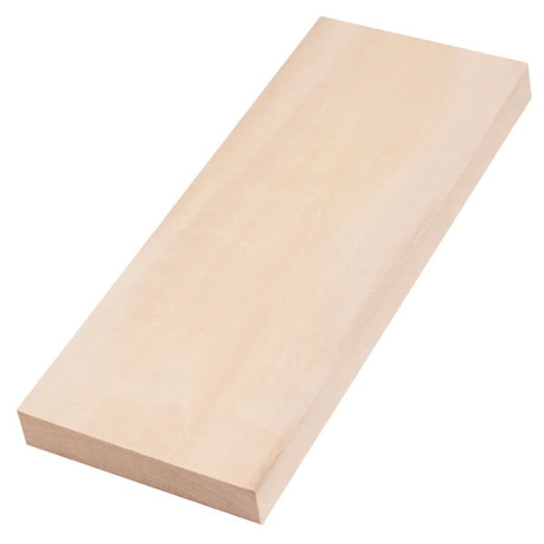 BP_100x250 Beavercraft Basswood Blank for Chip and Relief CarvingEuropean Walnut