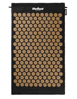 Akupresúrna podložka s vankúšom REBEL RBA-6002-GL Gold Akupresurná podložka s polštárom REBEL RBA-6002-GL Gold