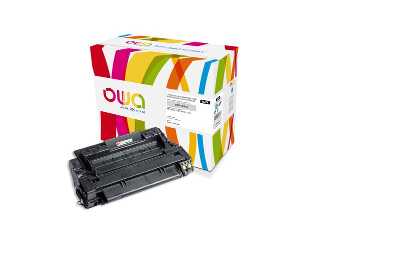 OWA Armor toner kompatibilný s HP LJ P3005, Q7551X, 13000st, čierna/black