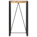 vidaXL Barový stolík 60x60x110 cm masívne recyklované drevo