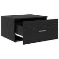 vidaXL Zásuvkový kabinet 55 x 45 x 31 cm Čierny dub