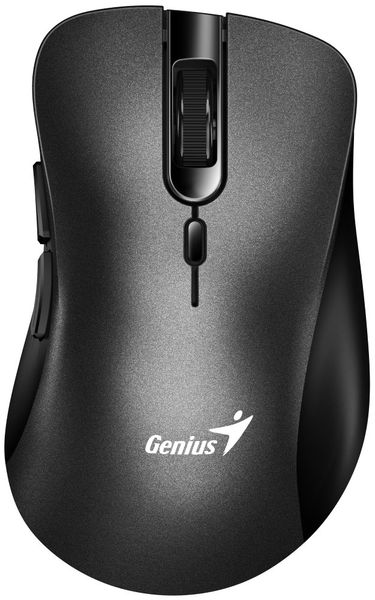 GENIUS Ergo 8100S Black/ 1600 dpi/ bezdrôtová/ 6 tlačidiel/ tichá/ čierna Myš, bezdrôtová, ergonomická, optická, 1600DPI, 6 tlačidiel, USB, čierna