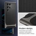Púzdro Spigen Neo Hybrid pre Samsung Galaxy S24 Ultra gunmetal