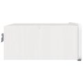 vidaXL Nočný stolík Biela 39 x 34 x 16,5 cm Borovicový masív
