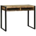 vidaXL Toaletný stolík Hnedá 100 x 50 x 75 cm Mangový masív