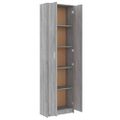 vidaXL Šatník do chodby sivý dub sonoma 55x25x189 cm spracované drevo