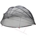 vidaXL Bazénový kopulovitý stan 592 x 590 x 275 cm Čierna