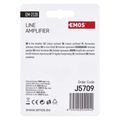 EMOS EM-2120 zosilňovač signálu DVB-T2 20dB