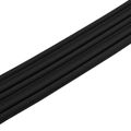 vidaXL Samolepiaca tesniaca páska na okno Čierna 9 x 6 mm 12 m