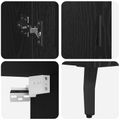 vidaXL Highboard 2 ks Čierny dub 69,5 x 34 x 180 cm Kompozitné drevo