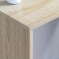 vidaXL Nástenný stôl Sonoma dub Kompozitné drevo 80 x 45 x 30 cm