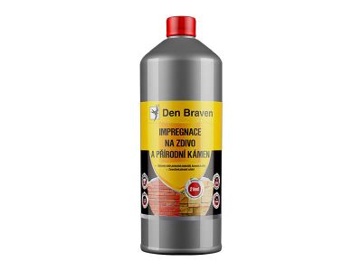 Impregnácia na murivo a prírodný kameň DEN BRAVEN 1l