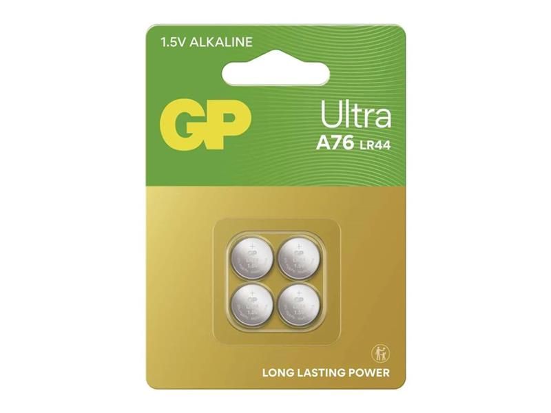 Batéria A76U (LR44) GP Ultra alkalická 4ks