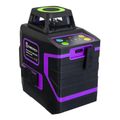 Laserový nivelačný prístroj Ermenrich LV50 PRO Fialový