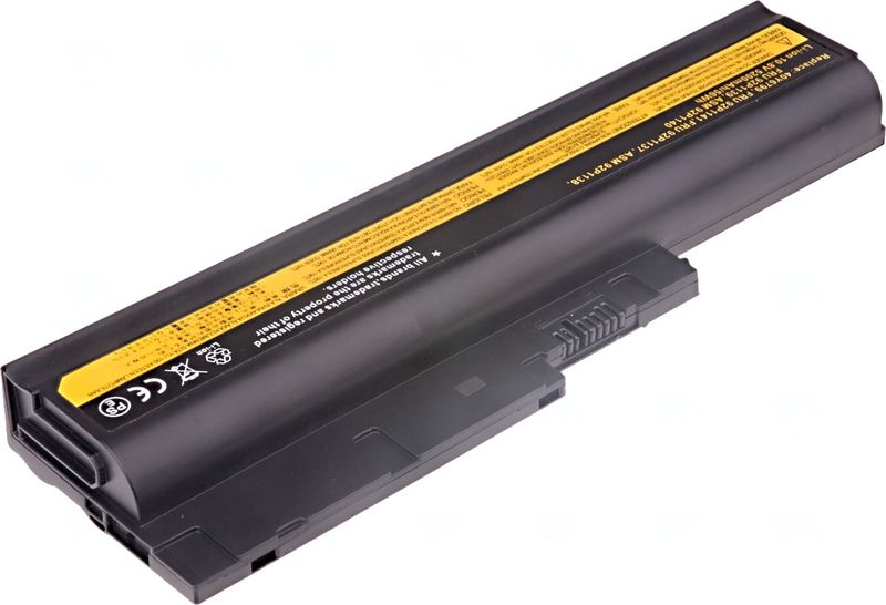 Batéria T6 Power pre IBM ThinkPad T500, T60, T61, R500, R60, R61, Z60m, SL500, 5200mAh, 58Wh, 6cell