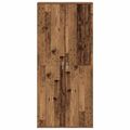 vidaXL Highboard 80 x 39 x 178 cm Kompozitné drevo Staré drevo