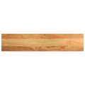 vidaXL Okenný parapet 2 ks svetlohnedá 70x15x2 cm dubový masív