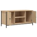 vidaXL TV skrinka dub sonoma 100x40x50 cm spracované drevo