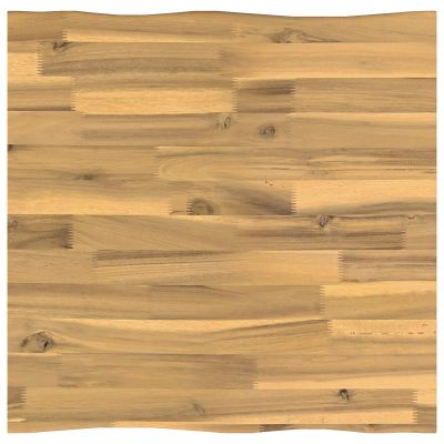 vidaXL Obdĺžnikový stôl 60 x 60 x 3,5 cm Štvorcový Biela