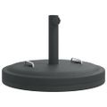 vidaXL Podstavec pod slnečník s rúčkami pre Ø38/48 mm tyče 25 kg kruh