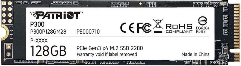 PATRIOT P300/128GB/SSD/M.2 NVMe/5R
