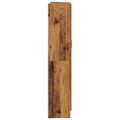 vidaXL Vysoká skrinka staré drevo 82,5x30,5x150 cm kompozitné drevo