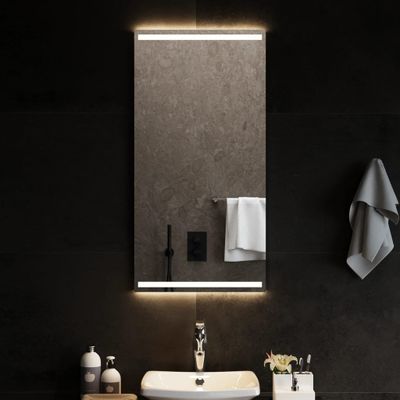 vidaXL LED kúpeľňové zrkadlo 50x100 cm