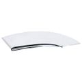 vidaXL Strieška Bimini s 2 oblúkmi biela 180x150x110 cm
