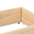 vidaXL Paletové ohrádky 3 ks 150x50 cm borovicový masív