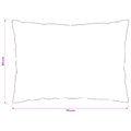 vidaXL Súprava paplónu z 90% husacieho peria FULDA 2 ks 155 x 200 cm