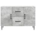 vidaXL Servírovacia skriňa so zásuvkou Betónovo sivá 89 x 34,5 x 60 cm