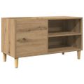 vidaXL Skrinka na platne dub artisan 84,5x38x48 cm kompozitné drevo