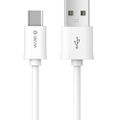 Kábel Devia Smart EC082 USB - USB-C 1,0 m 2,1A biely