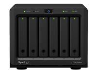 Server NAS - 6 pozícií - SATA 6Gb/s - RAID 0, 1, 5, 6, 10, JBOD - RAM 2 GB - Gigabit Ethernet - iSCSI podpora