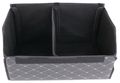 Organizátor do kufru auta CAR COMPACT ELEGANT L, 2 priehradky, skladací, s víkom SIXTOL
