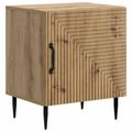 vidaXL Nočný stolík Dub artisan 43 x 34,5 x 50 cm Kompozitné drevo