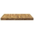 vidaXL Obdĺžnikový stôl 90 x 50 x 3,5 cm Obdĺžnikový Biela
