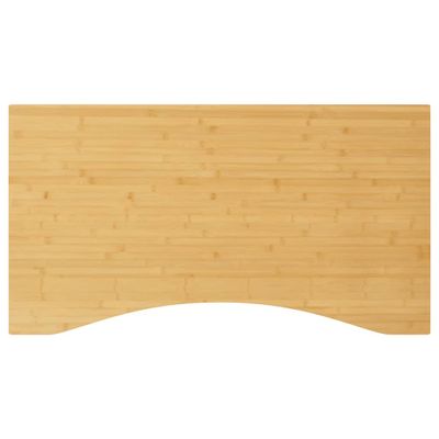 vidaXL Doska stola 110x60x4 cm, bambus