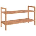 vidaXL Stojany na topánky 69x27x41 cm masívny orech