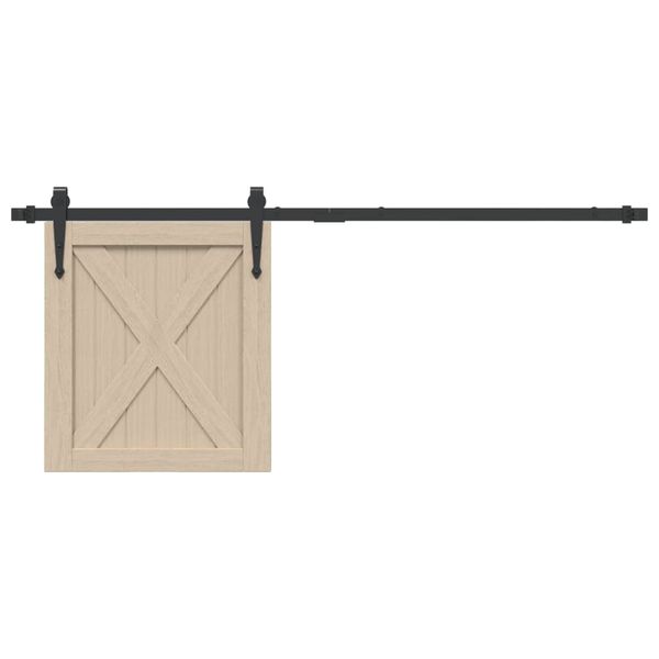 vidaXL Súprava mini posuvných dverí na skriňu čierna 122cm uhlík. oceľ