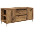 vidaXL Konferenčný stolík Staré drevo 102 x 44,5 x 50 cm
