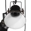 vidaXL Závesná lampa 25 W čierna 30x30x100 cm E27
