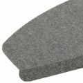vidaXL Samolepiace schodové rohože 15 ks 80 x 28 x 3,5 cm Sivá
