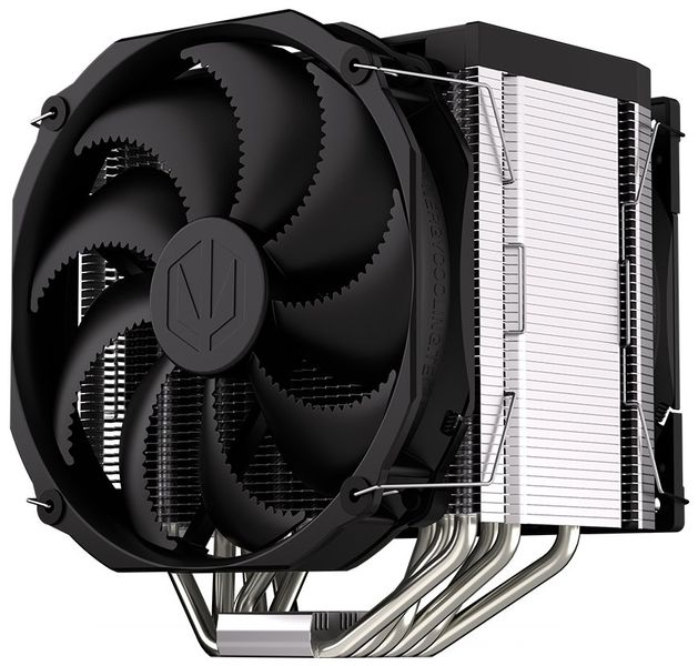 Endorfy chladič CPU Fortis 5 Dual Fan / 120mm + 140mm fan/ 6 heatpipes / PWM / pro Intel i AMD Chladic, pro CPU, pro Intel i AMD, socket 1700, 1200, 115x, AM5, AM4, AM3(+), AM2(+), FM2(+), FM1, 220W TDP, 2x ventilátor, 6 hea
