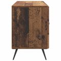 vidaXL TV skrinka Staré drevo 99 x 34,5 x 50 cm Kompozitné drevo