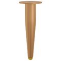 vidaXL Stojace nohy 2 ks Zlatá 98 x 40 mm Železo