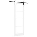 vidaXL Posuvné dvere ORKDAL Biela 78 x 232 cm